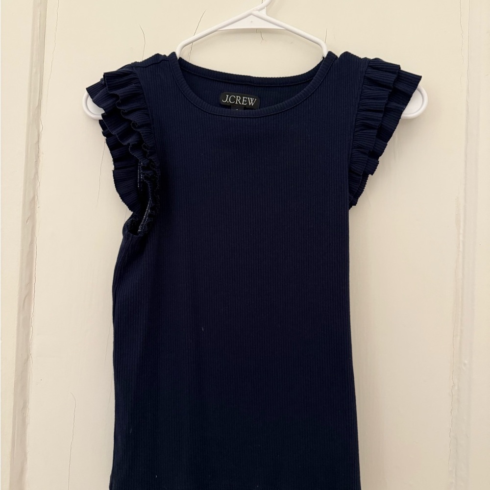 J. Crew Navy Top